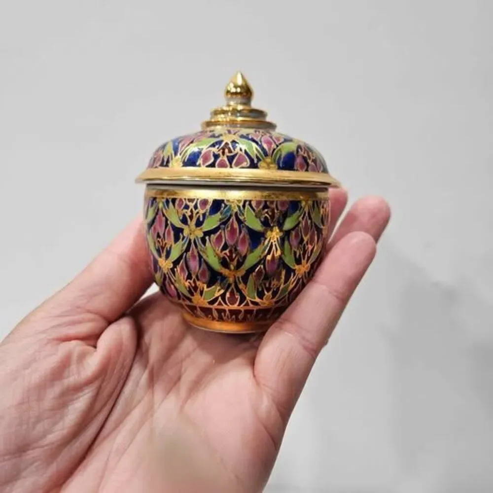 Thai Benjarong Trinket Box